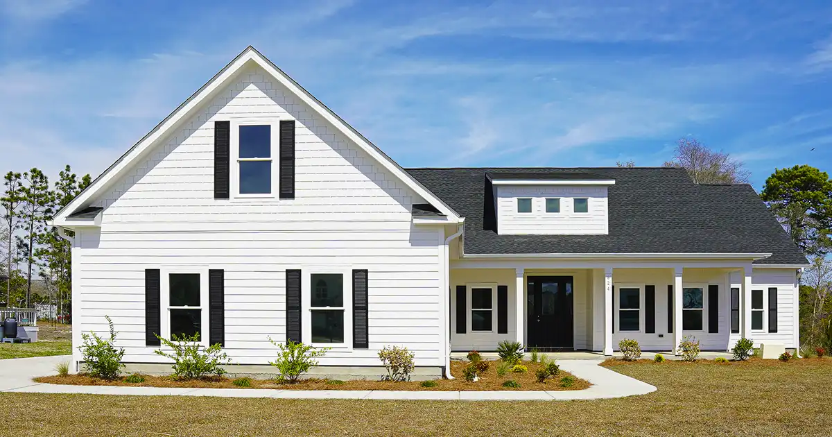 front facing home by dutch built homes