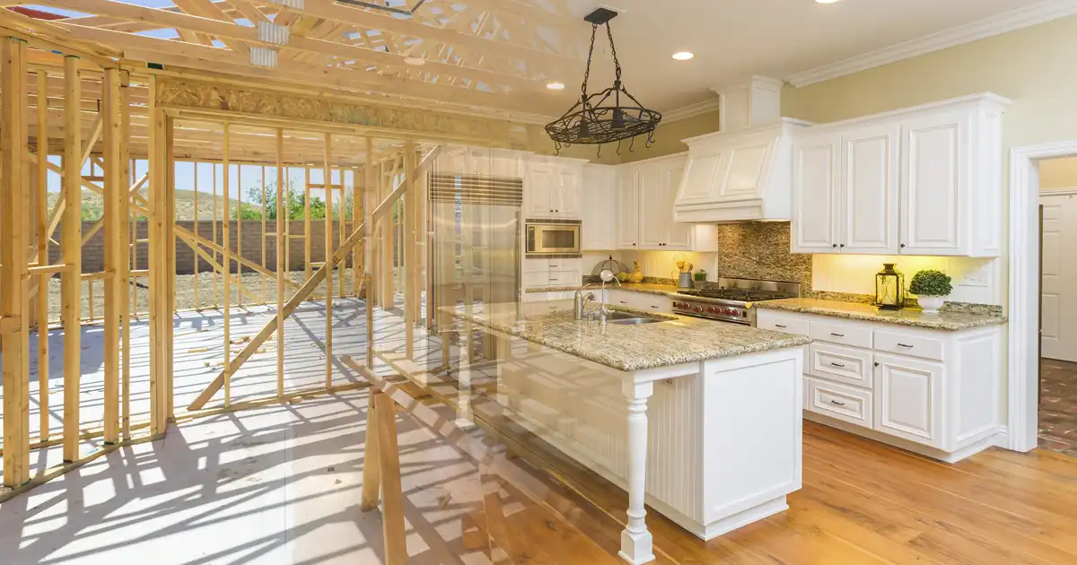 Build with Us - No Surprises interior home plan builder inspecting process
